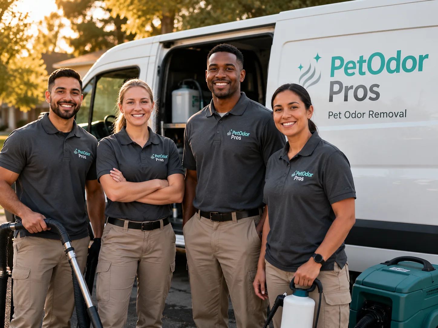 Pet Odor Removal team serving Woodland, CA
